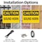 Signmission Sound Horn Caution Sign, Plastic, 10in W x 7in L, 2PK OS-2PACK-CS-P-710-L-19234 - alternate 4